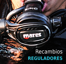Recambios Reguladores Buceo